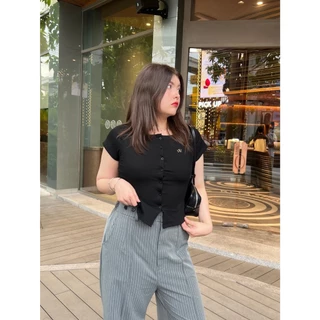 CurveG Rose Stripped Pants กางเกงขายาวโรเซ่ลายริ้ว