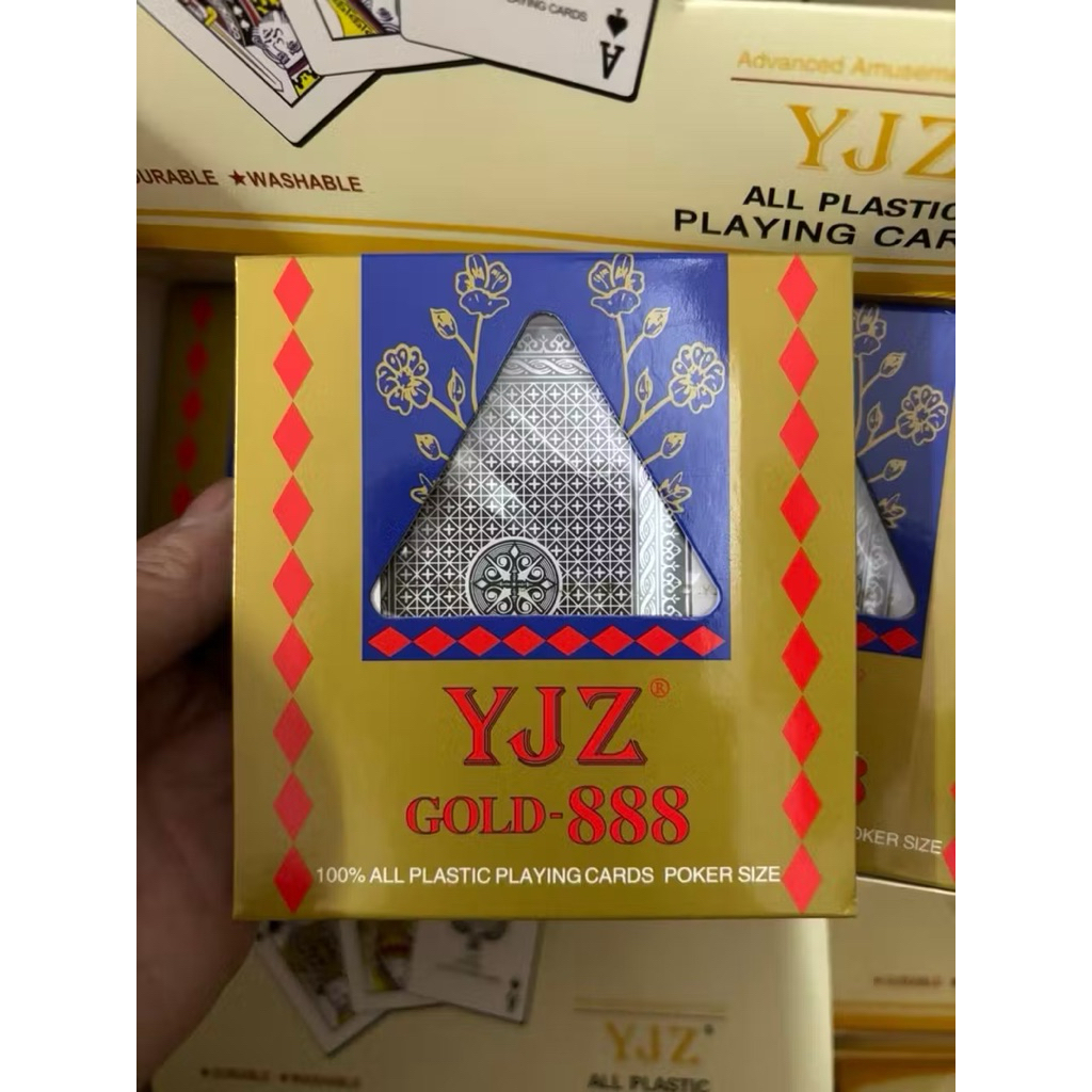 เกมไพ่เมจิก โกลด์ เอจ การ์ด 888 YJZคุณภาพดี พลาสติก (1 สำรับ)