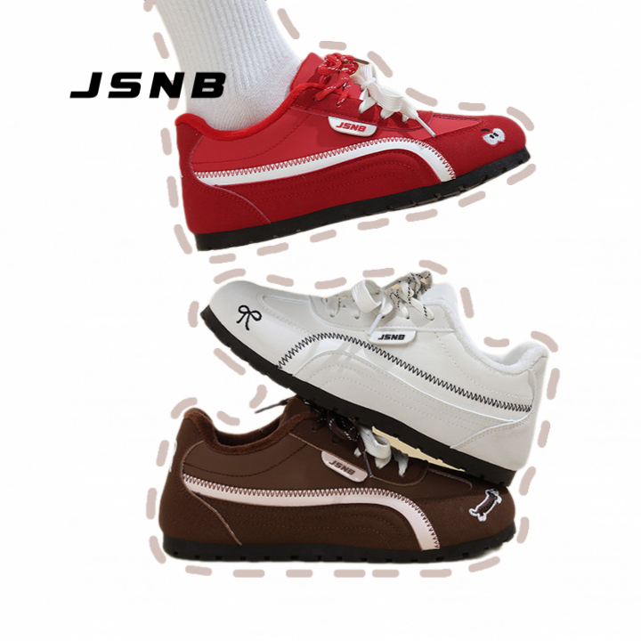 JSNB 🔥New!! รองเท้าผ้าใบแฟชั่น รุ่นพื้นนุ่มพิเศษ! เดินนานไม่เมื่อย สไตล์เกาหลี พ