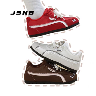 รองเท้าผ้าใบผู้หญิง JSNB สไตล์เกาหลี พื้นนุ่ม ใส่สบายเดินนานไม่เมื่อย แมทช์ง่าย พร้อมส่ง [LND3376] ✨