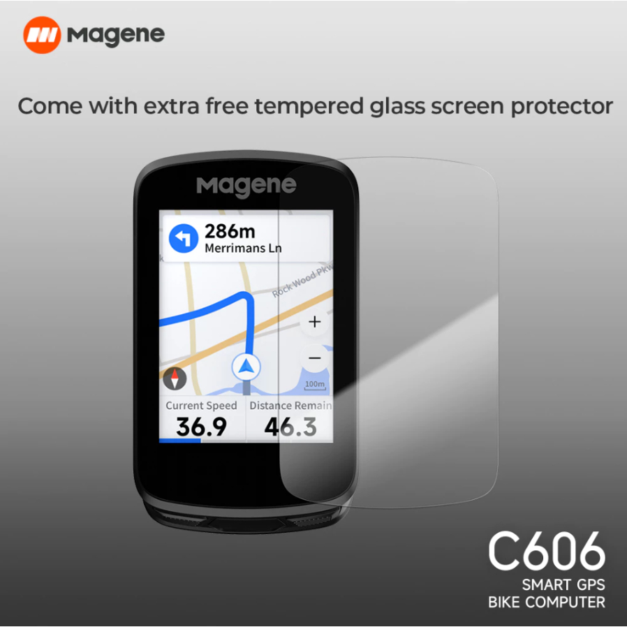 ฟิล์มกันรอยไมล์จักรยาน MAGENE C606 C506 สินค้าบริษัท มีสินค้าพร้อมส่ง