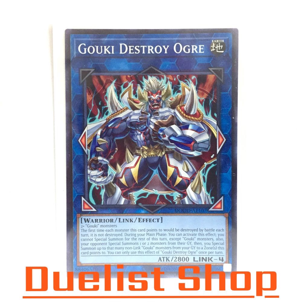 Gouki Destroy Ogre (N) Monster Earth Link4 [Warrior/Link/Effect] ชุด DOOD-AE107 การ์ดยูกิโอ (Yu-Gi-O