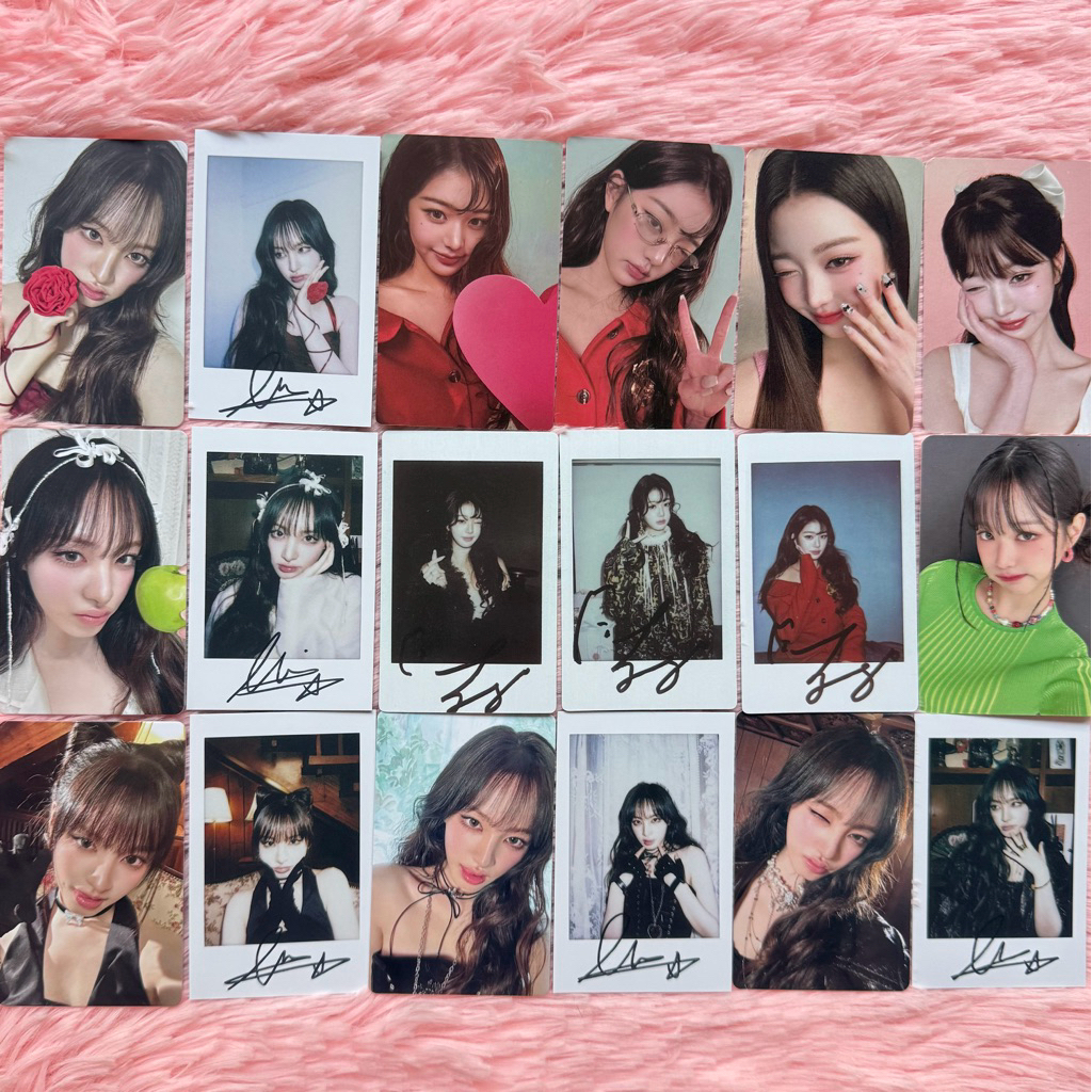 💗พร้อมส่ง Wonyoung/Yujin/Liz Photocard/POB