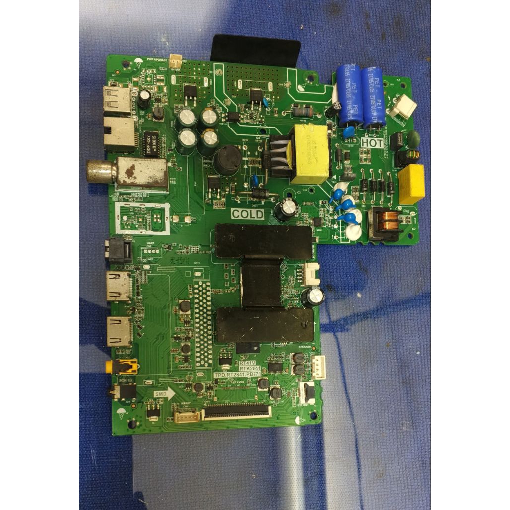 เมนบอร์ด TV TCL 32S6500 Model. TPD.RT2841.PB771 (สายเเพใหญ่)