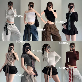 MORA - 👔 ୨୧ พร้อมส่ง เนคไทลายสก็อต ลายทาง necktie (แบบผูกเอง) กทม.มีบริการส่งด่วน