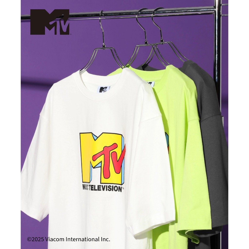 GLOBAL WORK เสื้อยืดผู้ชาย MTV T-shirt