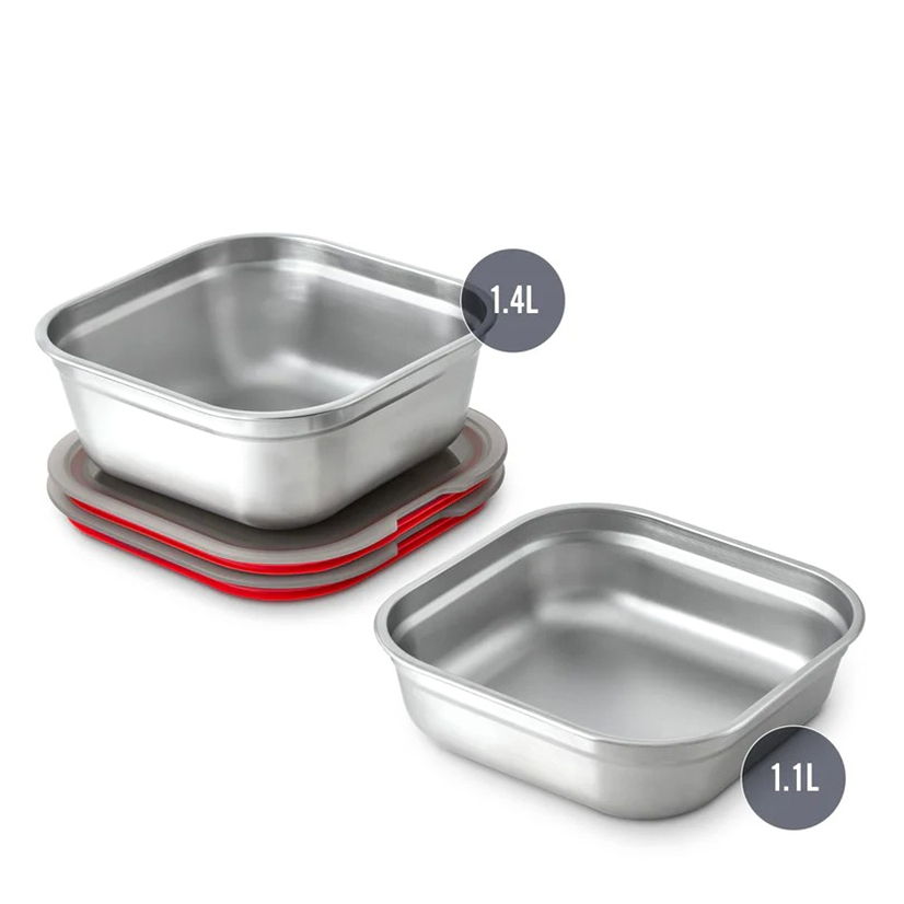 BLACK + BLUM กล่องใส่อาหาร รุ่น MULTI-FUNCTION FOOD BOX SQUARE
