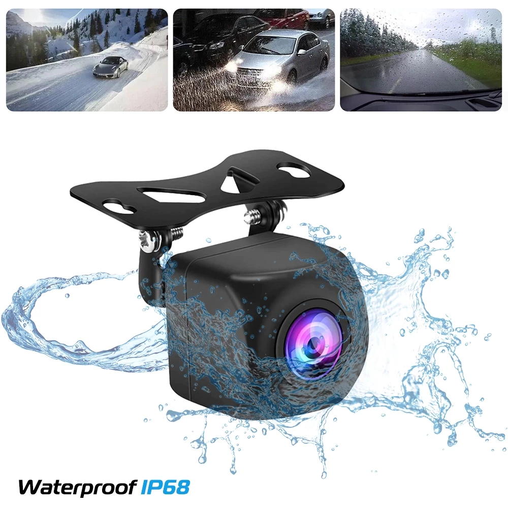 กล้องมองหลังรถยนต์ AHD กล้องมองหลัง 1080P กล้องหลัง กันน้ำHD IP68 มุมกว้าง170° ระบบ Night Vision ภาพคมชัด ติดตั้งง่าย thumbnail 7