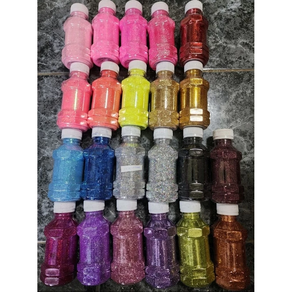 กากเพชรสีรุ้ง ขนาด 50กรัมและขนาด100กรัม