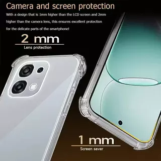 🔥เคสใส🔥ใช้สำหรับ Oppo Reno16 Pro Reno16F A6 A6S A6C A6TPro A6t A6Pro A6X กันกระแทกTPU Case