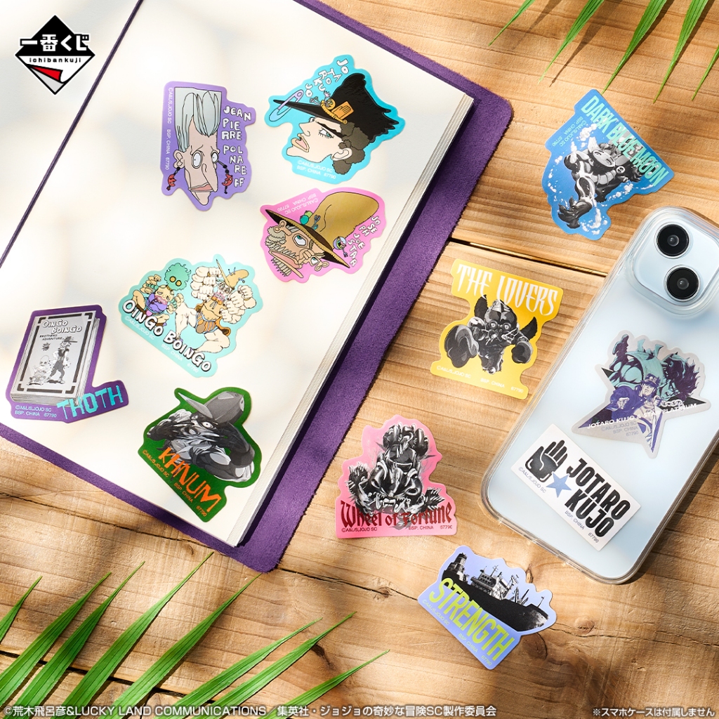JoJo's Bizarre Adventure Stardust Crusaders -STAND RUSH!-[ุ67790] สติ๊กเกอร์ขนาดเล็ก ของใหม่ ในซีน