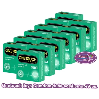 Onetouch Joys ถุงยาง วันทัช จอยส์ ขนาด 49 มม. บรรจุ 3 ชิ้น [12 กล่อง] JJ 5201