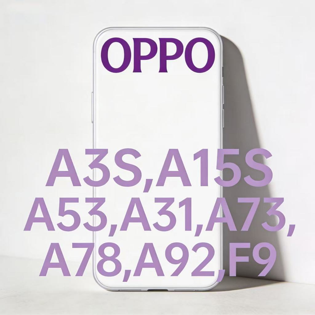 ฝาหลัง OPPO A3S,A15S,A53,A31,A73,A78.A92,F9