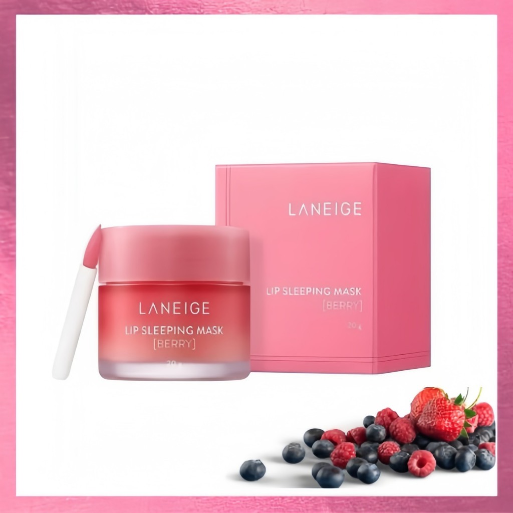 Lip Sleeping Mask EX (Berry) 20g ลาเนจ ลิปมาส์กปาก กลิ่นเบอร์รี่ มาส์กปาก ก่อนนอน