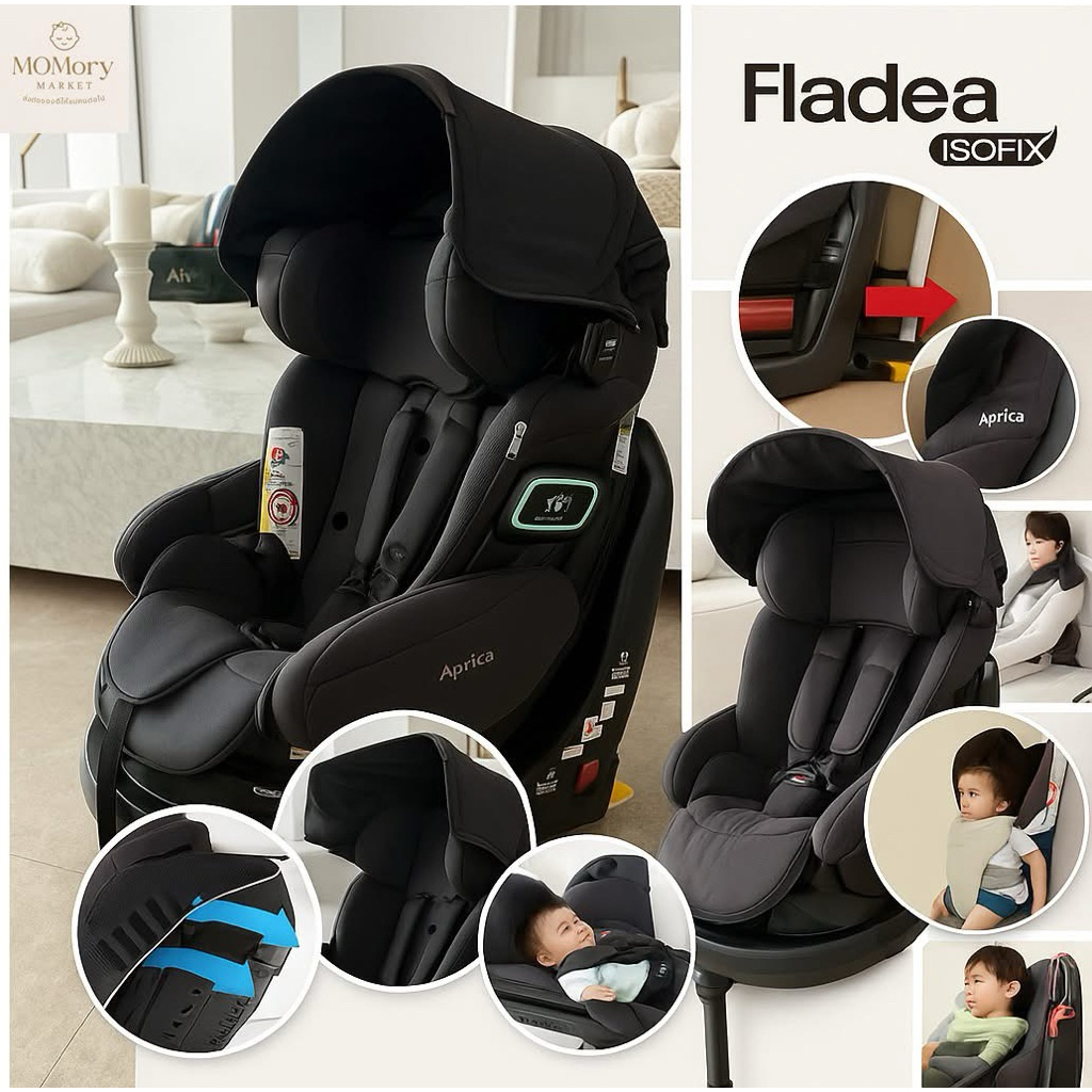 Aprica Fladea Grow ISOFIX Premium - Carseat