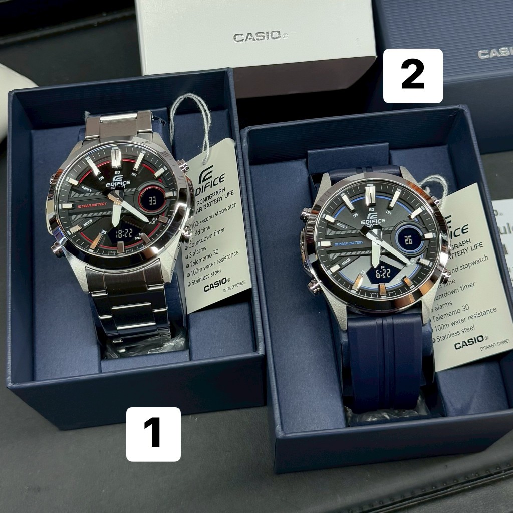 [สอบถามสต็อกก่อนกดสั่ง]🎁CASIO EDIFICE EFV-C120D-1A4 / EFV-C120P-1A2 ของแท้ 100% ประกัน 1 ปี