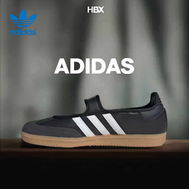 👍ของแท้ 100% adidas originals Samba Jane black sandals JQ6445