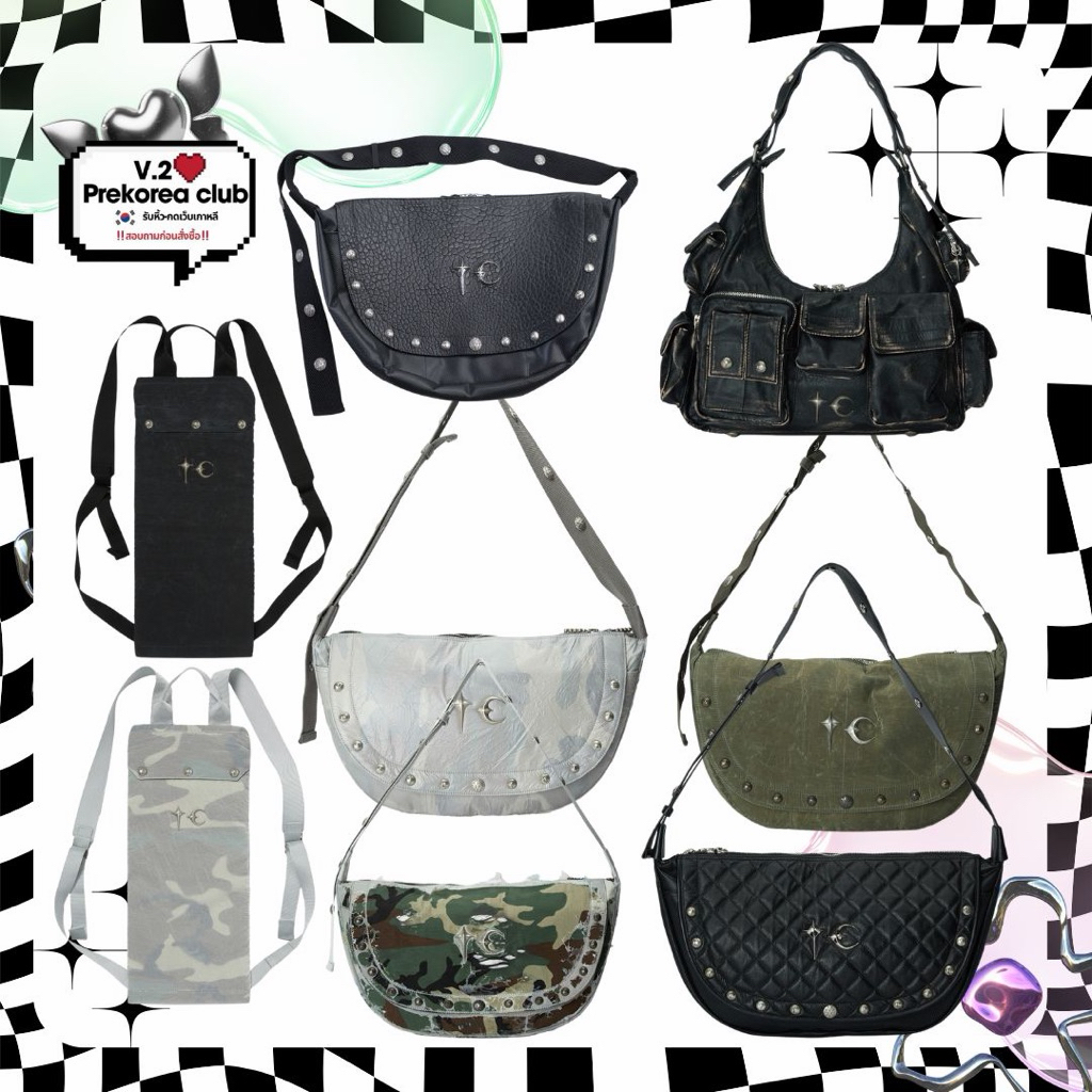 [preorder🇰🇷สอบถามก่อนสั่งซื้อ]กระเป๋าสะพาย Thug club bag