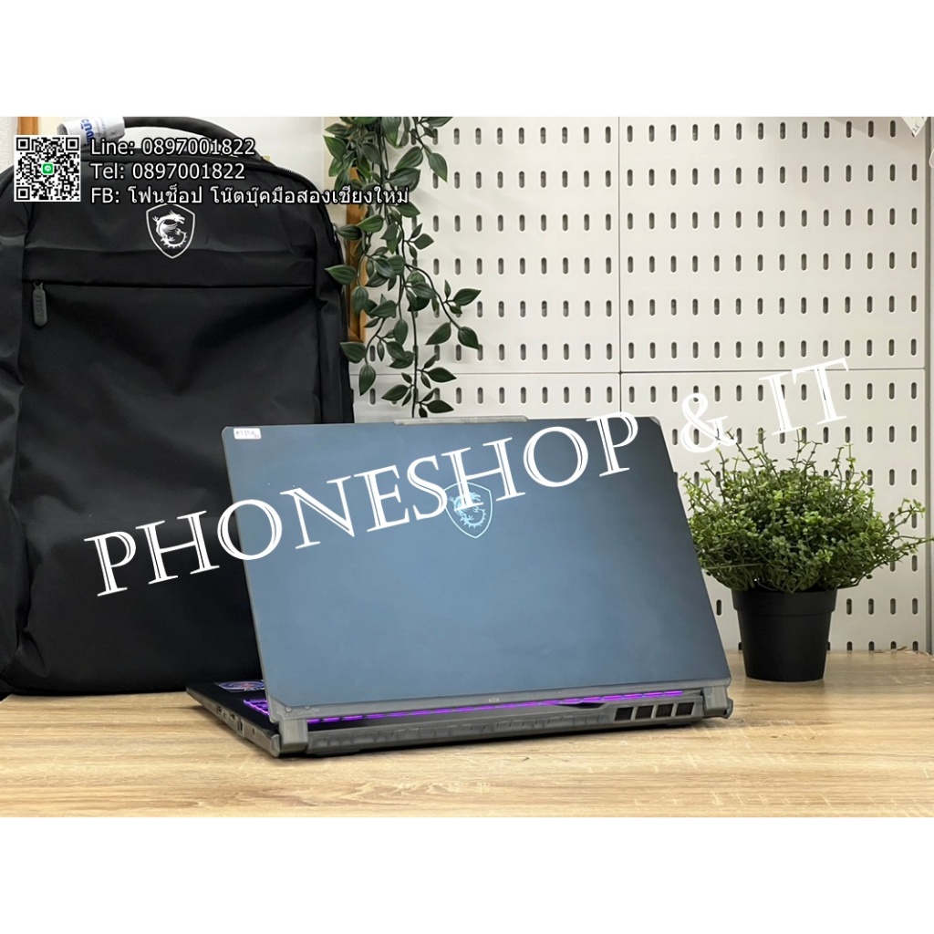 MSI Cyborg 15 A13VEK-875TH (RAM 16 RTX 4050) ราคา 27,900 บาท