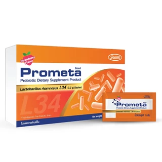 GREATER Prometa L34 ผลิตภัณฑ์อาหารเสริม Probiotic โพรไบโอติก 1 กล่อง 7 ซอง / 30 ซอง