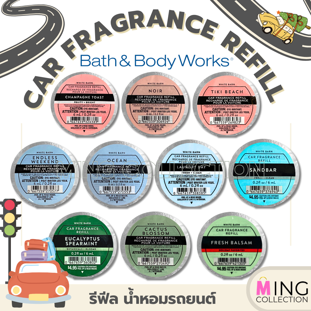 รีฟีล น้ำหอมรถยนต์ Bath & Body Works : Car Fragrance Refill