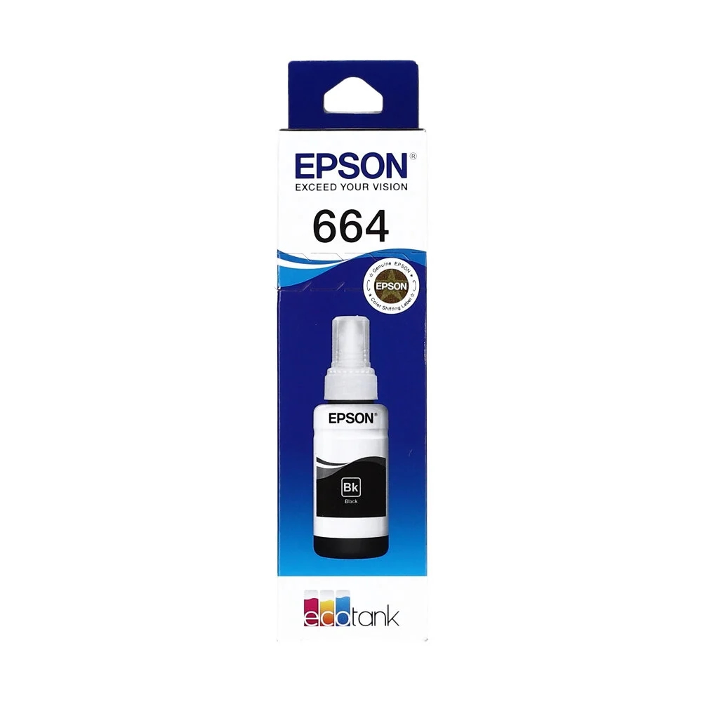 EPSON 664 T6641 BK 70ml.