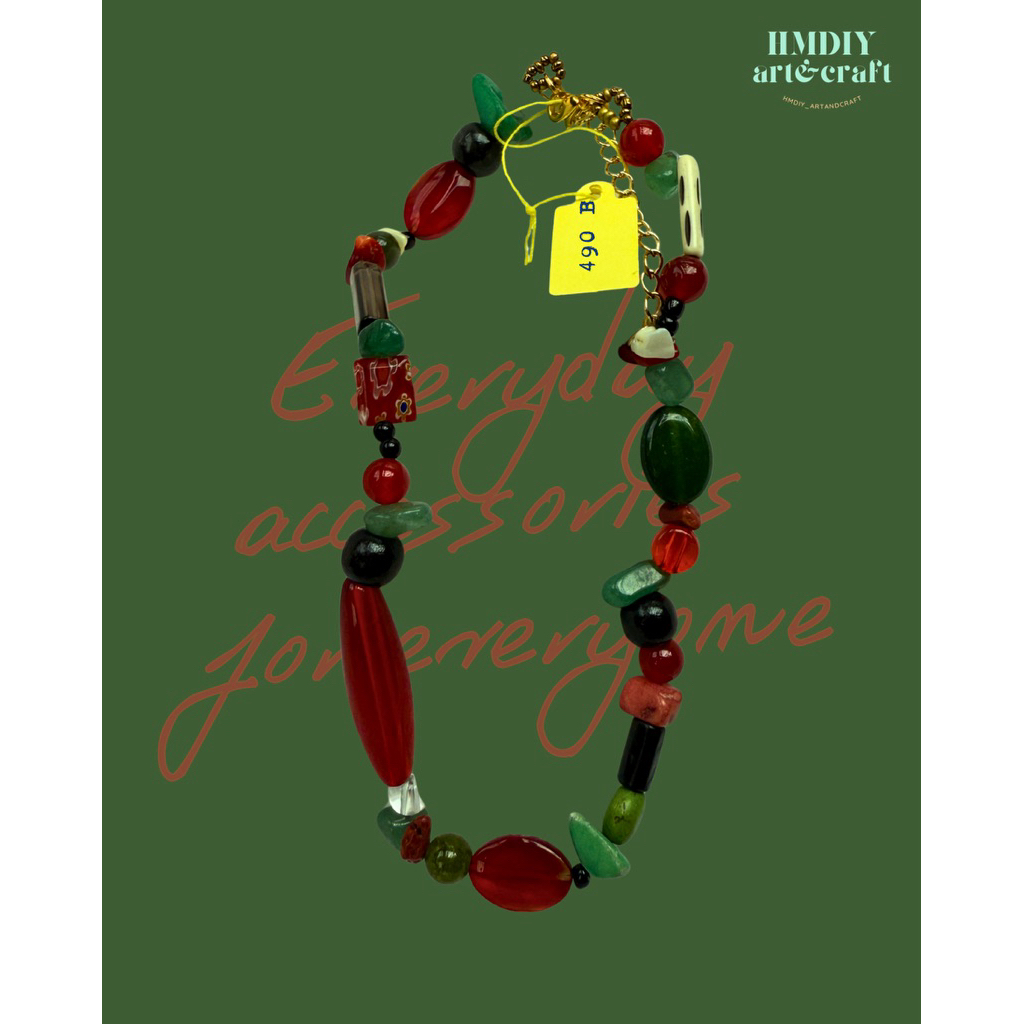 HMDIY Stone Necklace (handmade necklace)