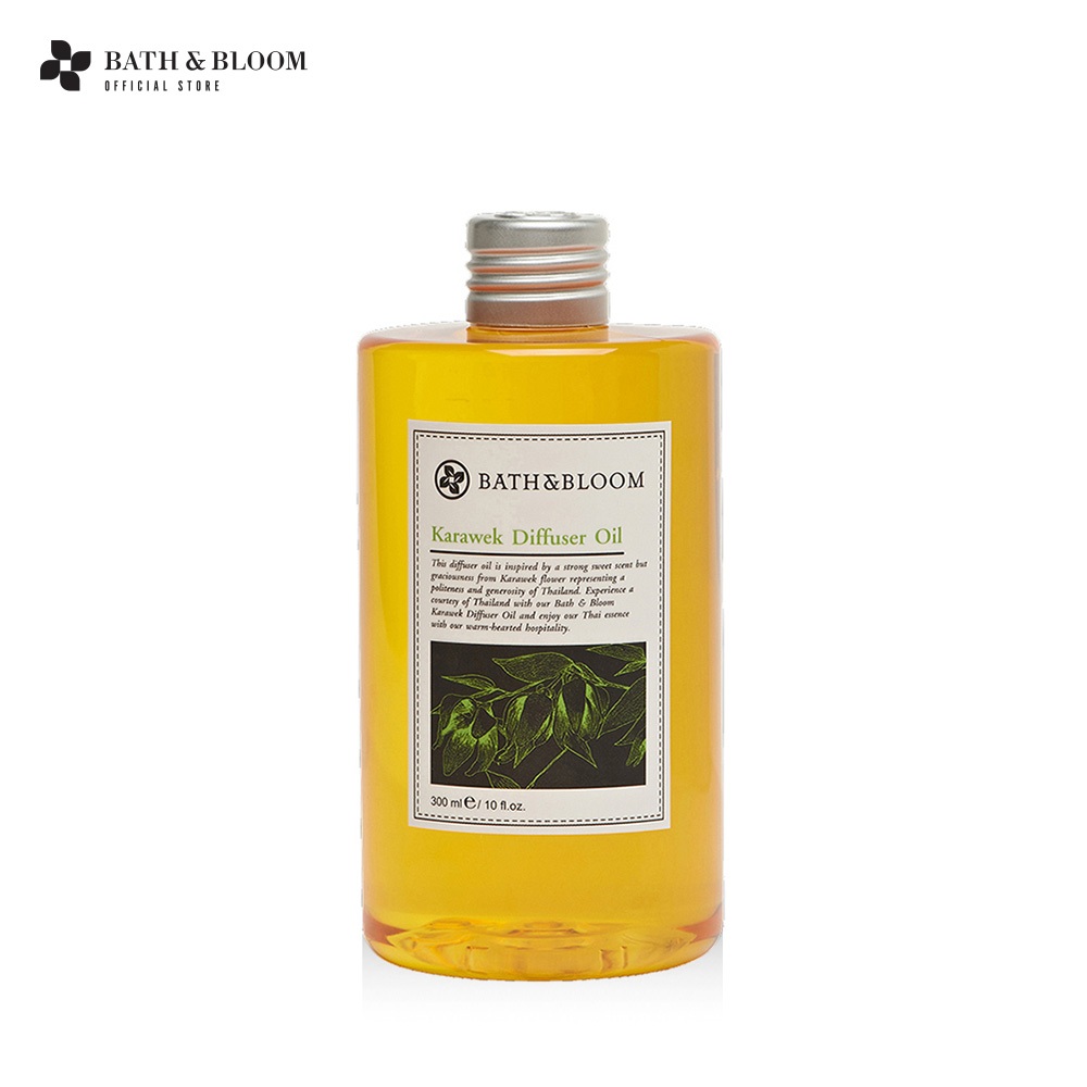 BATH & BLOOM Karawek Diffuser Oil 300ml น้ำมันหอมระเหยปรับอากาศ กลิ่นดอกการะเวก