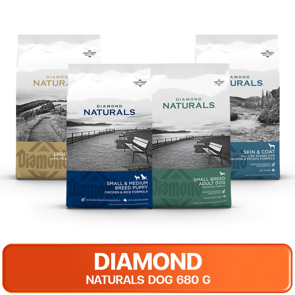 1FREE1 DIAMOND Pellet Food For Dogs ไดมอนด์ อาหารเม็ดสำหรับสุนัขขนาด 680 กรัม