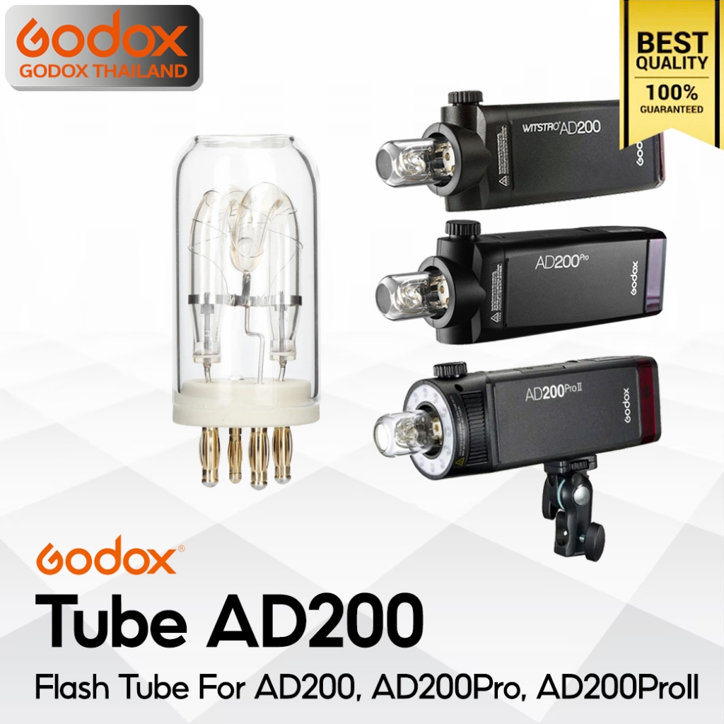 Godox Flash Tube AD200 - หลอดแฟลช AD200, AD200Pro, AD200ProII / Godox Thailand