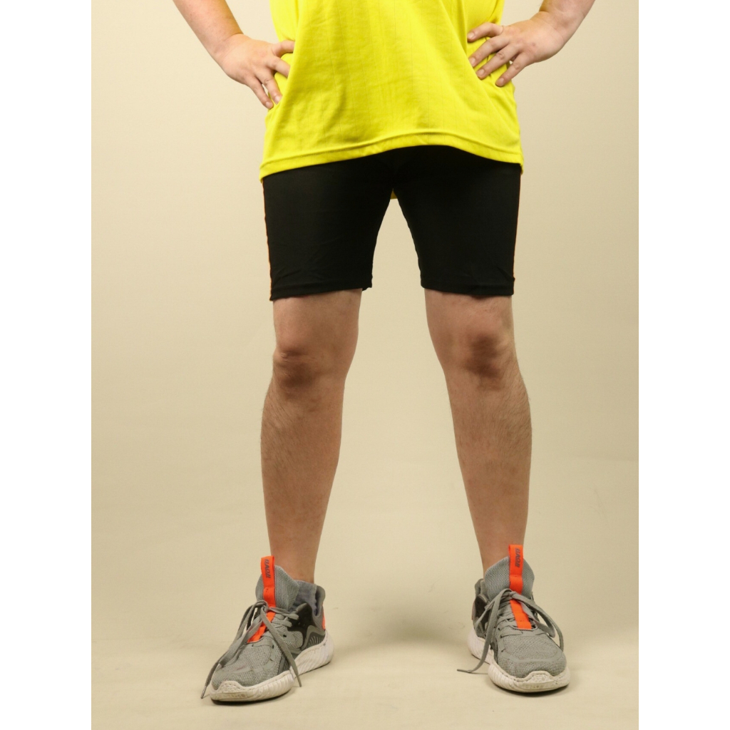 [Unisex] Nylon Shorts Dry 3/4 กางเกงซับในขาสั้น 3 ส่วน รุ่น 603แถบข้าง