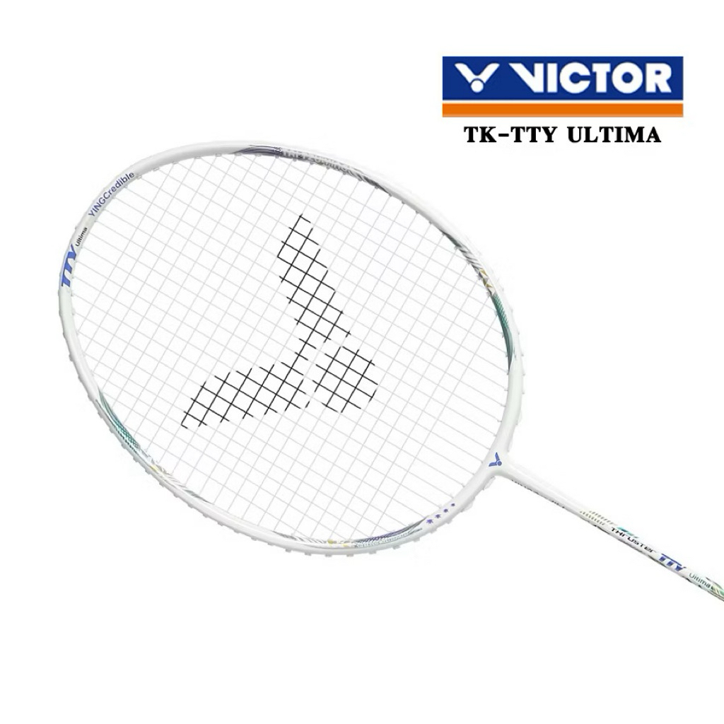 VICTOR ไม้แบดมินตัน TTY-Ultima แถมเอ็น ขึ้นฟรี กริป ซอง ประกัน