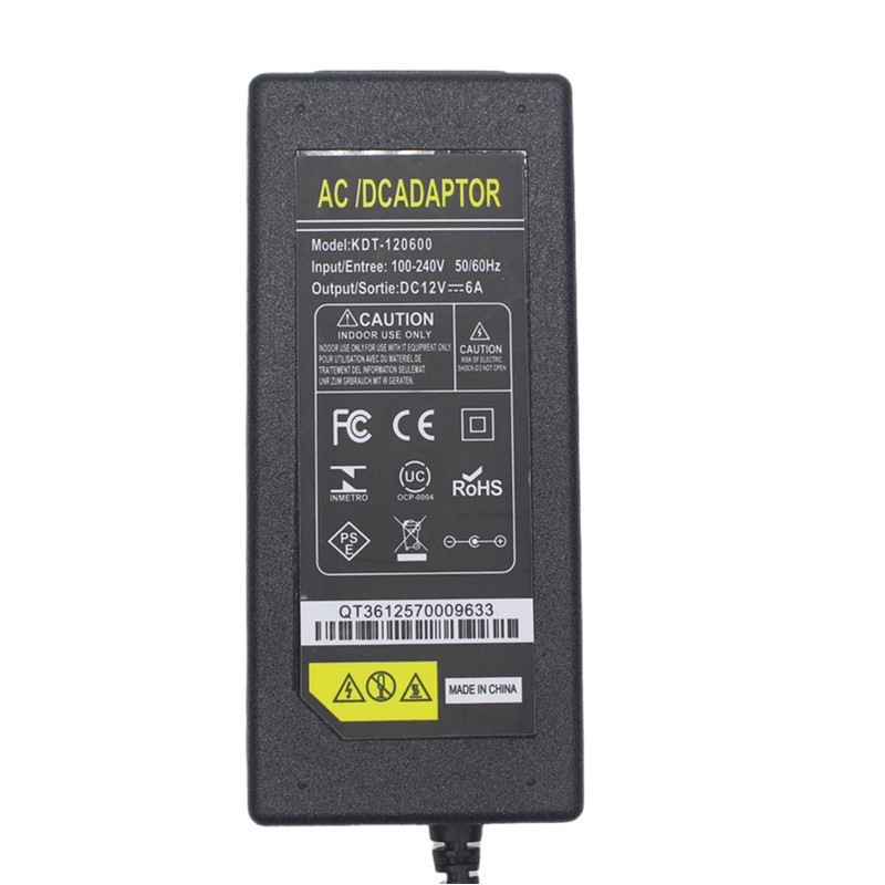 อะแดปเตอร์ 12V 5A AC/DC Adapter แถมสายไฟ ac ปลั๊กบ้าน ในชุด AC 220V To DC 12V 5A Balancer Power Supply for Imax B5 B6 B8 รูปที่ 2
