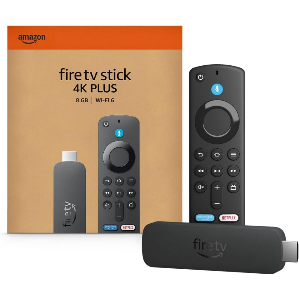 Amazon Fire TV Stick 4K PLUS (2025) with AI-powered Fire TV Search, Wi-Fi 6