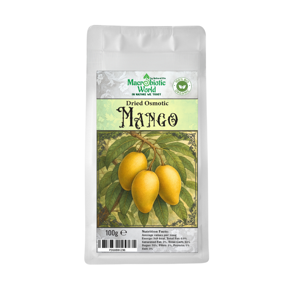 Organic/Bio Dried Osmotic Mango – 100g