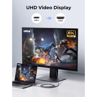 AUKEY สายHDMI USB-C to HDMI 4K 60Hz Cable 2m CB-DCH201