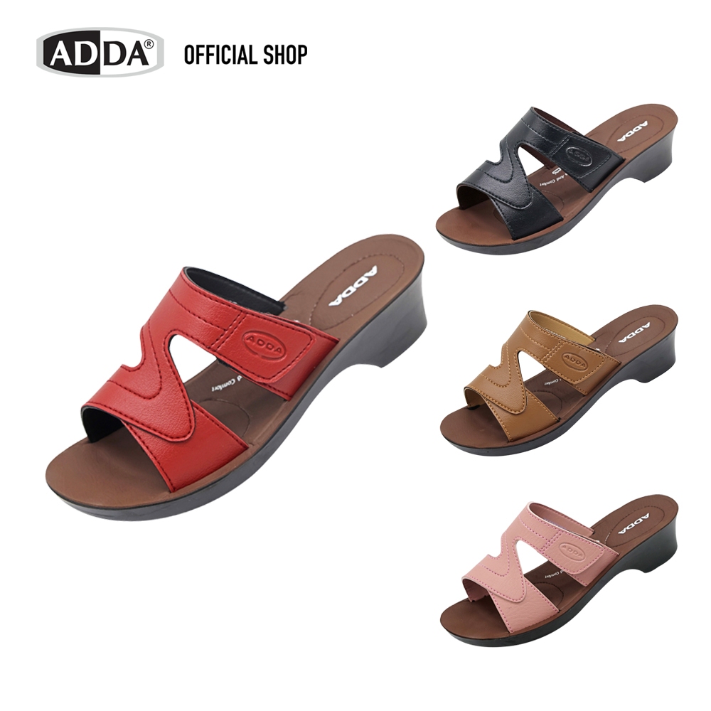 ADDA PU รองเท้าแตะ สำหรับผู้หญิง แบบสวม รุ่น 73503W1 (ไซส์ 35-40)