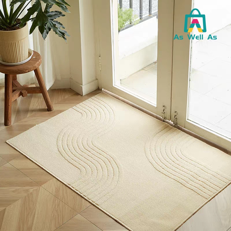 As Well As พรมปูพื้น พรมเช็ดเท้า  สามารถดักจับฝุ่นได้ดี  ขนาด 50*80 cm.