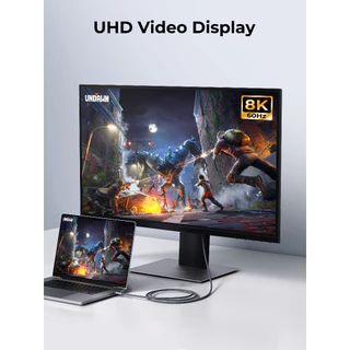 AUKEY สายDP USB-C to DisplayPort 8K Cable 2m CB-DCD141