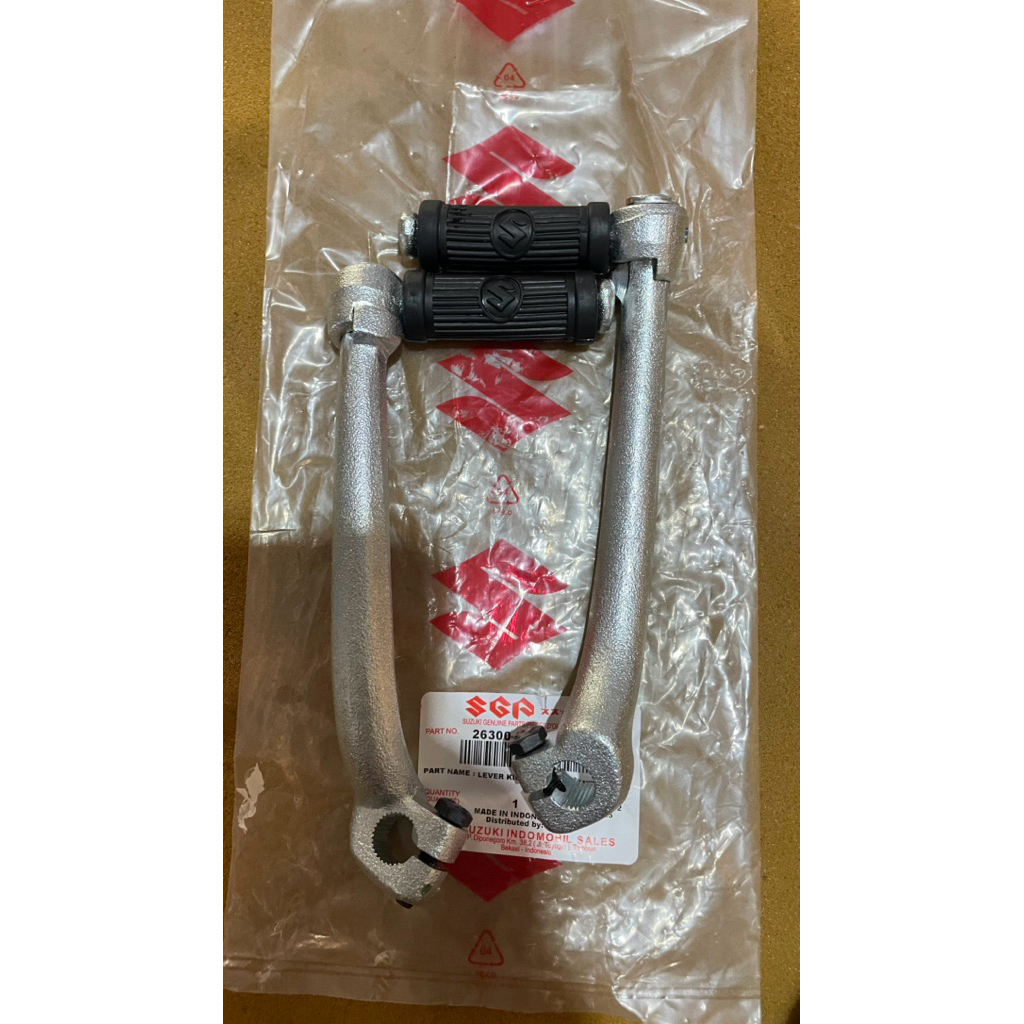 คันสตาร์ท RC80 RC100 RC110 แท้ (รุ่นสตาร์ทมือ หลบท่อ)