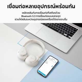 [สำหรับเกมเมอร์] ANKER Soundcore Q11i หูฟังบลูทูธไร้สาย headphone ไดรเวอร์ 40 มม. เล่นได้ 60 ชั่วโมง เบสหนักแน่น A3005