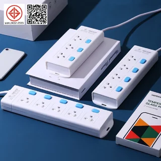 PANASI ลดราคาพิเศษ ปลั๊กไฟ usb ปลั๊ก3/4/5ตา power socket พร้อมสวิตช์ปิดเปิด มาตรฐาน มอก. ตัดไฟได้ 3เมตร 5เมตร