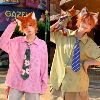 [พร้อมส่ง แขนสั้นเขียว XL/Pre-order]Snbl เสื้อเชิ้ตแขนสั้น แ…