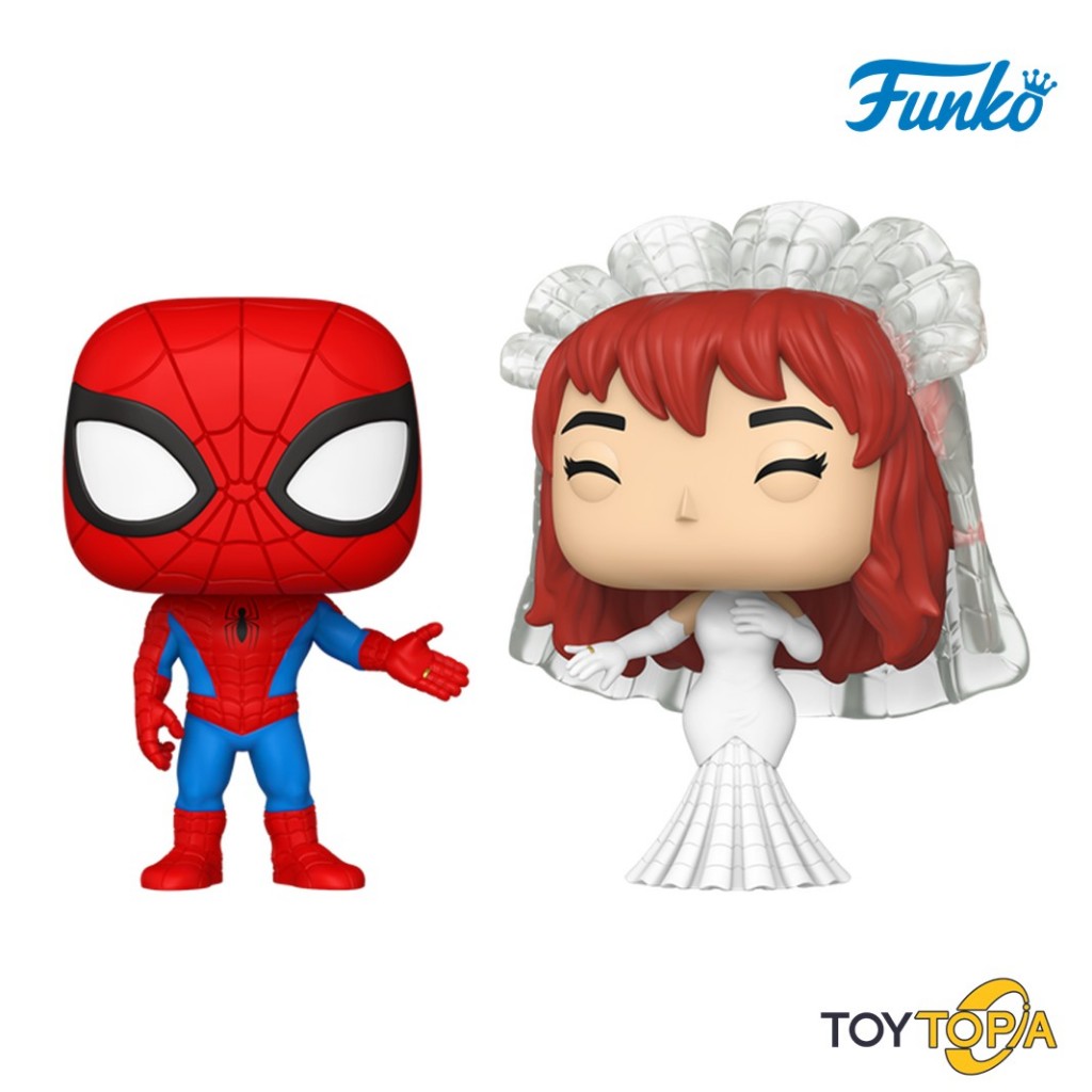 (90297) SpiderMan & MJ POP! Marvel: Comics by Funko (Pack 2)