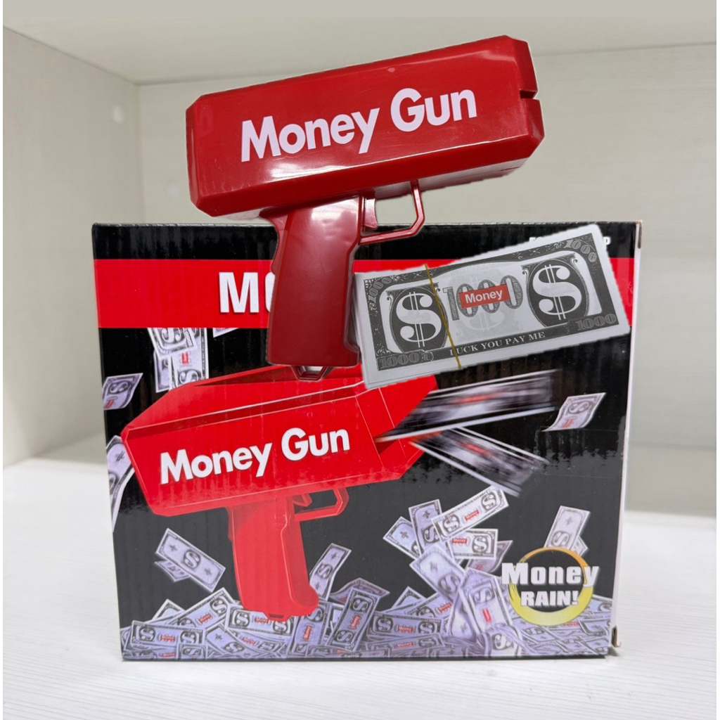 ปืนยิงแบงค์Moneygun(ใส่แบงค์จริงได้)