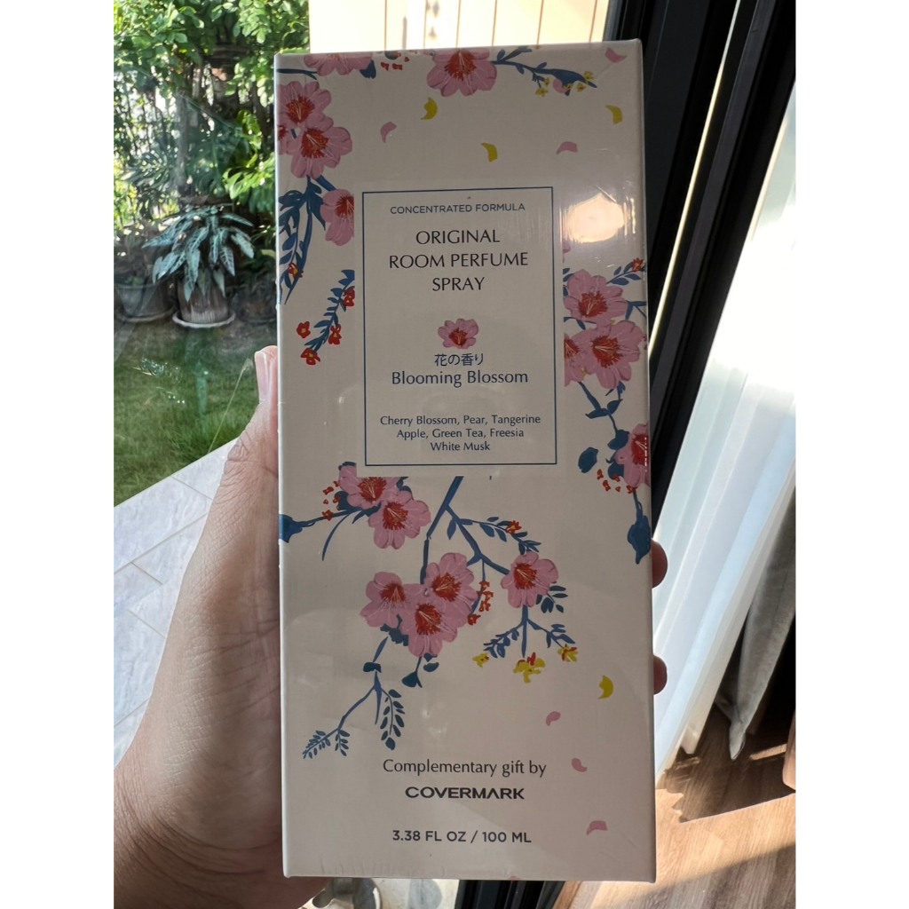 ป้ายไทย_ของแท้100%_Covermark Original Room Perfume Spray กลิ่น Blooming Blossom 100mL
