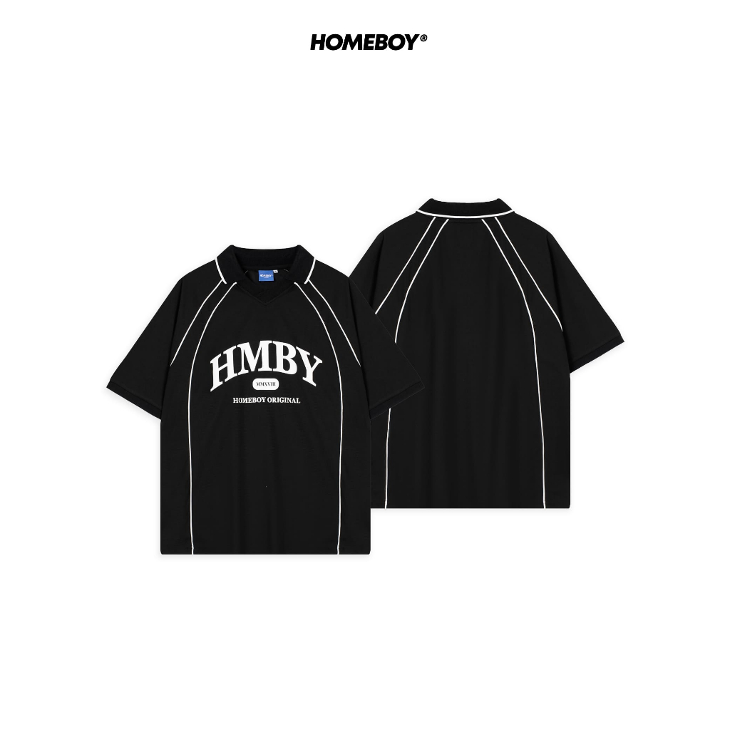 ❗️[ส่งเร็ว กทม. 1 วัน]❗️HOMEBOY เสื้อกีฬาคอปก รุ่น HB.CAVE.IN.ME.JERSEY