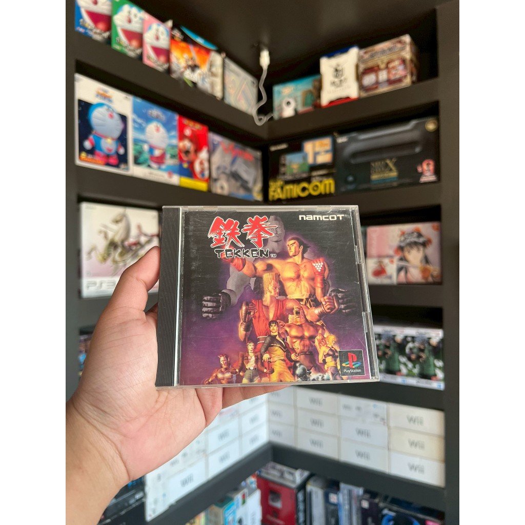 แผ่นเกมแท้ Ps1 Tekken 1 Japan