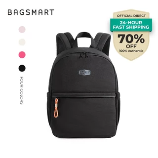 BAGSMAT แฟชั่นสบายๆ กระเป๋าเป้สะพายหลัง กระเป๋าเรียนน้ำหนักเบา กระเป๋าเรียนวิทยาลัยสำหรับแล็ปท็อป 14 กระเป๋าเป้สะพายหลัง