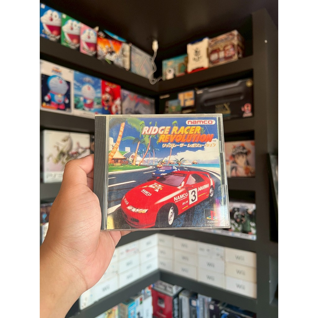 แผ่นเกมแท้ Ps1 Ridge Racer Revolution Japan